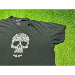 Jägermeister Alcohol Men's Short Sleeve Graphic Tee Size 2XL XXL Black